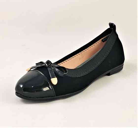 Жіночі Балетки Чорні Мокасини Туфлі Замшеві Лакові (розміри: 36,37,38,39,40,41) — 2 Дніпро