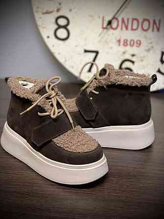 Ботинки M.KRAFT коричневые замша натуральная зимние размеры 38-40 (5706) Коломыя