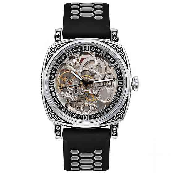 Часы мужские механические WishDoIt Baron Flex Grey (2 ремешка) Киев