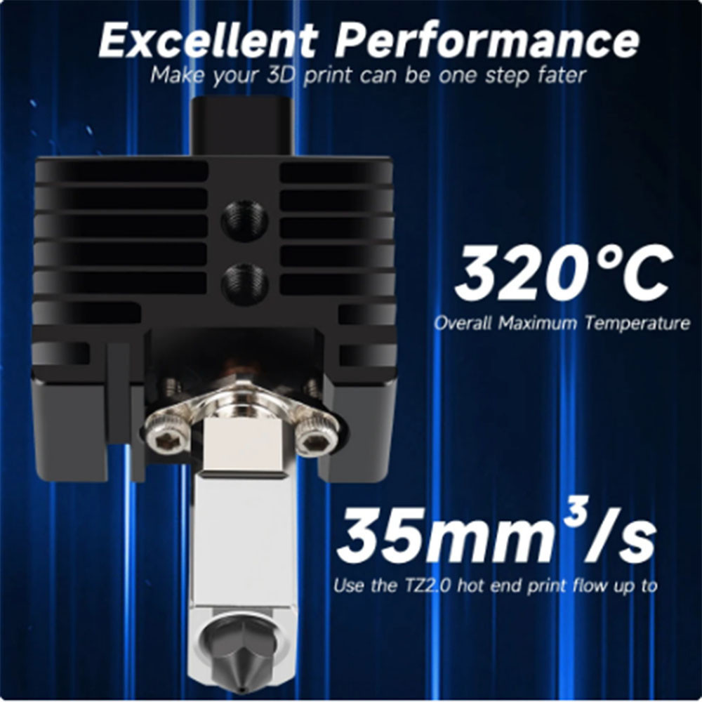 Улучшенный хотенд KINGROON для Bambulab P1P, P1S (биметаллическое горло, сопло из закаленной стали) Киев - изображение 4