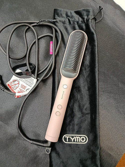 Щітка-випрямляч для волосся TYMO HC100R рожева (товар вживаний) Луцк - изображение 3