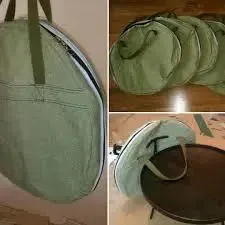 Сковорода из диска бороны и крышка + чехол для пикника 30 см. Киев - изображение 6