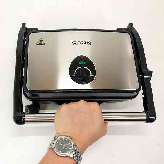 Настільний гриль електричний Rainberg RB-5412 2800 Вт, Універсальний гриль для домашнього використання QD-82 Івано-Франківськ