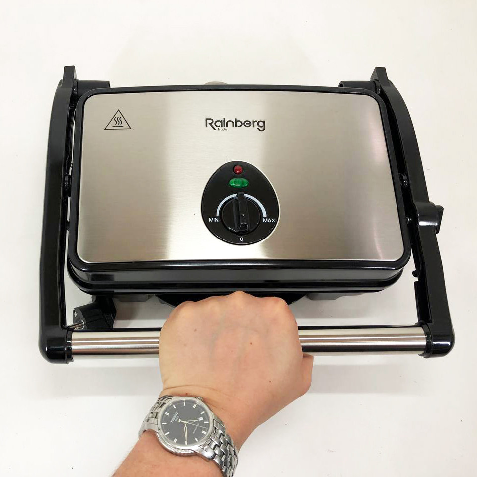 Настільний гриль електричний Rainberg RB-5412 2800 Вт, Універсальний гриль для домашнього використання QD-82 Івано-Франківськ - фото 6