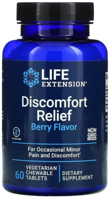 Поддержка баланса организма Life Extension PEA Discomfort Relief 60 вег жев Киев - изображение 1