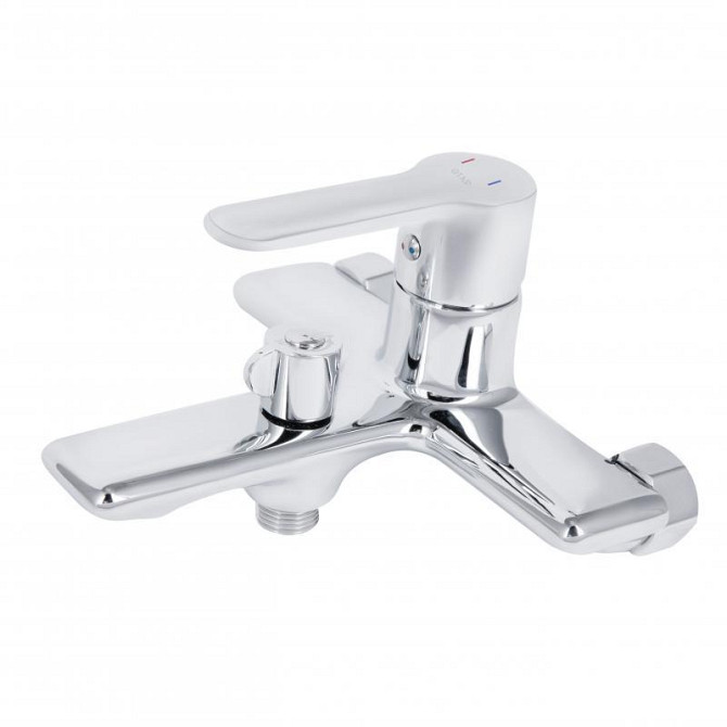 Змішувач для ванни з душовим гарнітуром Qtap Taurus QTTAU259CRM45661 Chrome Харків - фото 7