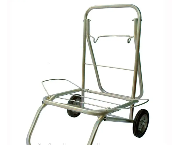 Складаний господарський візок БО-160 - колесо 160 мм, лита гума, підшипник, навантаження до 50 кг Харків - фото 4