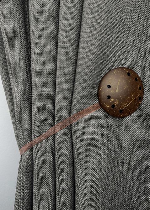 Магниты для штор и гардин Шейла набор 2 шт Коричневый (81-296) Киев - изображение 5