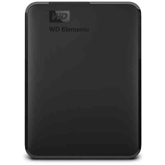 Зовнішній жорсткий диск 2.5" USB 5.0 TB WD Elements Portable Black (WDBU6Y0050BBK-WESN) ( Чорний ) Харків