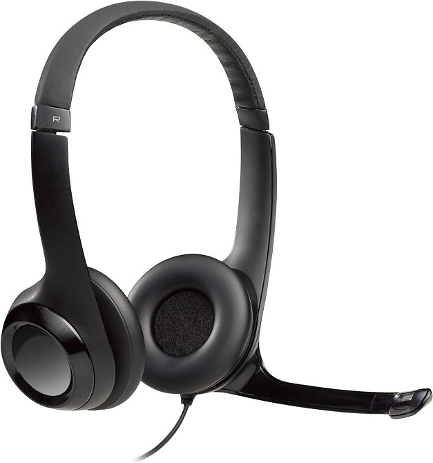 Гарнітура Logitech H390 USB (981-000406) Чорний Харків - фото 3