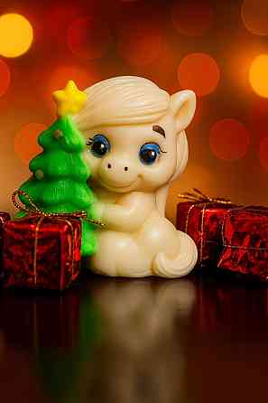 Новорічне мило ручної роботи "Конячка" Символ 2026 року Київ