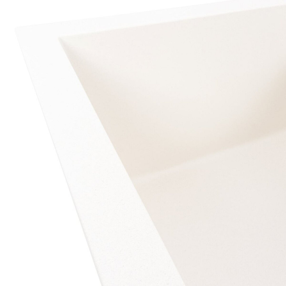 VALESO Гранітна мийка VALESO CRIPTA 6550 матова Білосніжна Київ - фото 5