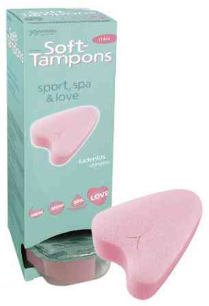 Тампони Soft-Tampons mini 10шт Sex Aura Київ