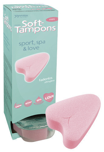 Тампони Soft-Tampons mini 10шт Sex Aura Київ - фото 1
