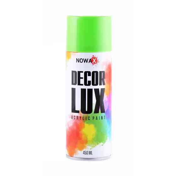 Краска флуоресцентная Nowax Spray зеленая 450мл Львов