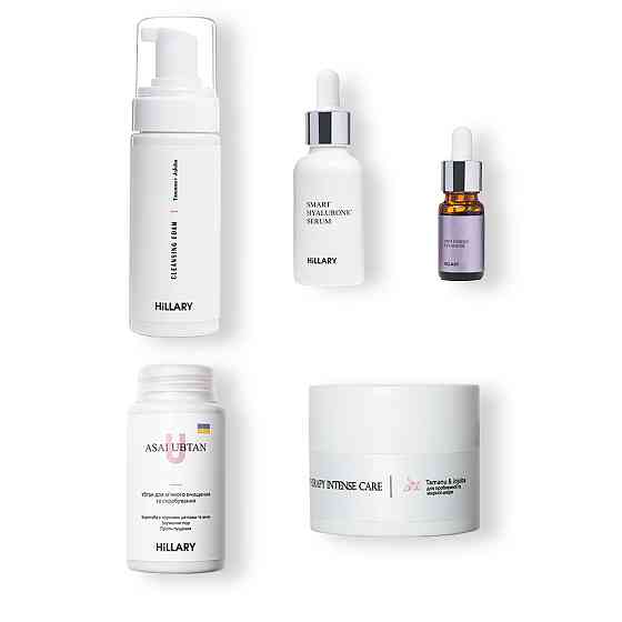 Базовий набір для догляду за жирною шкірою Осінній догляд Autumn care for oil skin Hillary Київ