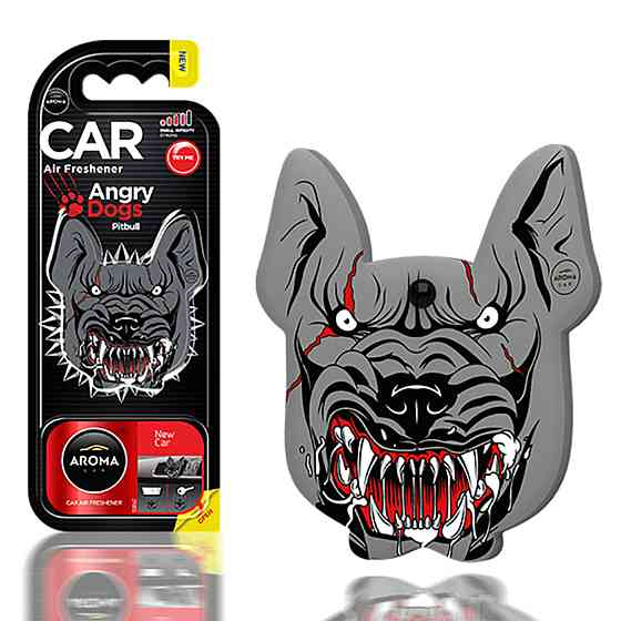 Ароматизатор Aroma Car Angry Dogs - New Car сухий Київ