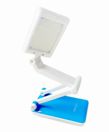 Светодиодная настольная лампа BL-1018 с 20 LED-диодами, аккумулятор, поворот на 270 градусов, 2W Киев - изображение 8