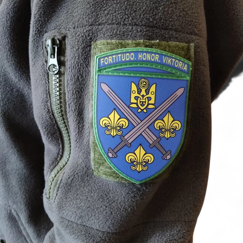 Патч / шеврон ЗСУ 155 ОМБр Fortitudo Honor Viktoria 2025 Запоріжжя - фото 2