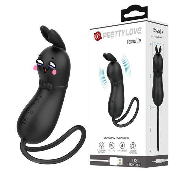 Вибростимулятор - Pretty Love Rosalie Vibro Stimulator Black Sex Aura Киев - изображение 1