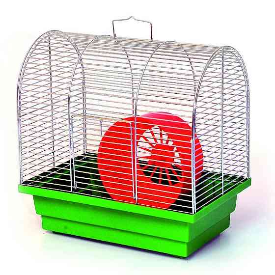 Клітка для гризунів Бунгало Міні металева (28 х 18 х 28 см), Лорі Київ