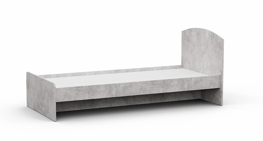 Ліжко односпальне L-1, Бетон, 1930х900х800 Львів - фото 1