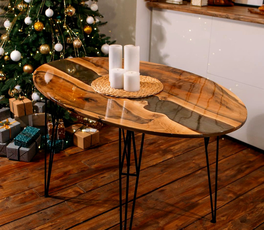 Комплект 20 кг прозрачной эпоксидной смолы Redikol + отвердитель. Для заливки столешницы, стен, пола Житомир - изображение 2