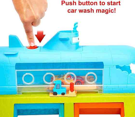 Игровой набор Mattel Субмарина с Маквином Тачки на дороге (HGV70) Харьков