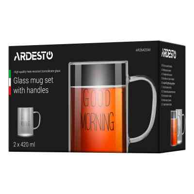 Набір чашок Ardesto Good Morning 420 мл (AR2642GM) Вінниця