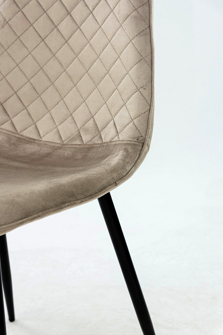 Стілець Марс чорний/велюр мокрий пісок Днепр - изображение 7