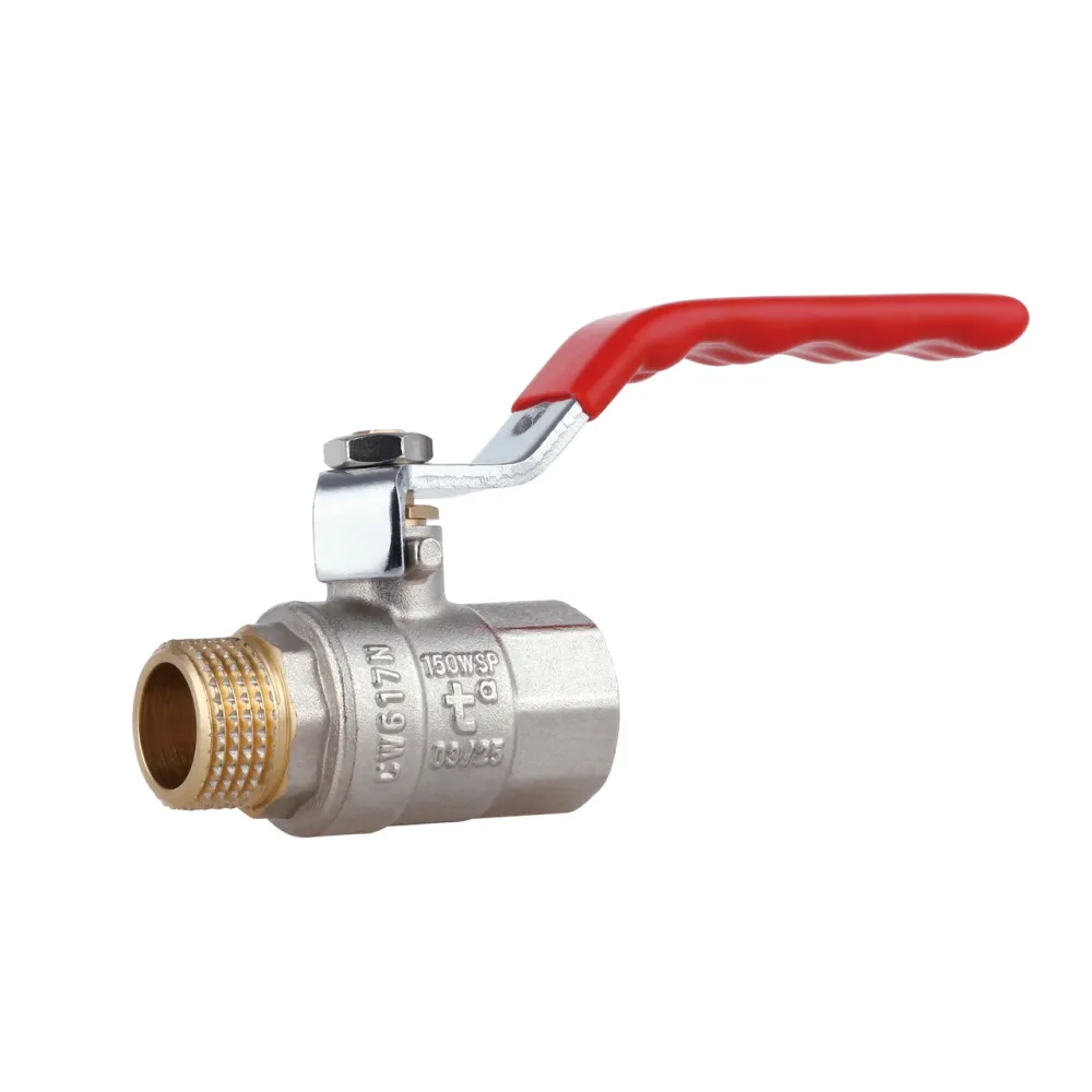 Кран кульовий Thermo Alliance Standart 1/2" ВН для води (важіль) SD605NW15PN40 Київ - фото 9