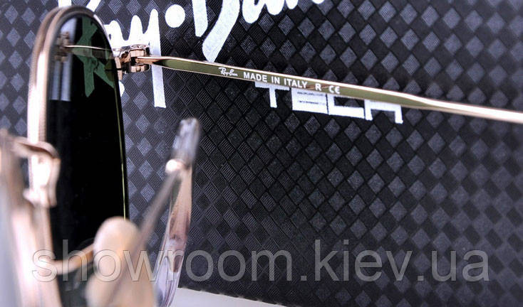 Мужские солнцезащитные очки Ray Ban Round 3447 001 LUX Киев - изображение 7