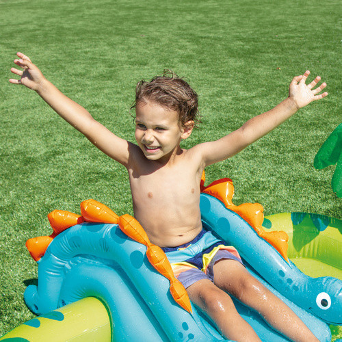 Дитячий водний ігровий майданчик із гіркою та розпилювачем Intex (57166NP) Нововолинськ - фото 7