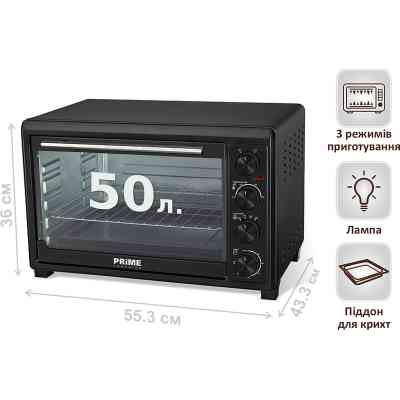 Електропіч PRIME Technics PEO 5050 B Вінниця