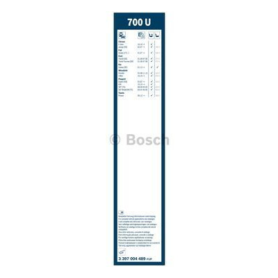 Щетка стеклоочистителя Bosch 3 397 004 489 Винница - изображение 3