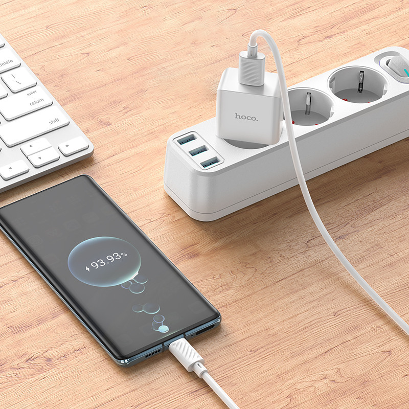 Зарядное устройство HOCO C106A 10,5W, белое Киев - изображение 2