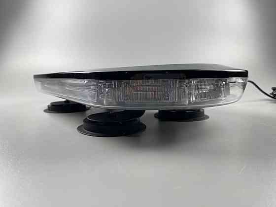 Проблисковий маяк LED діодний маячок для спецтехніки 12В/24В світлодіодний на магніті живлення від прикурювача Мукачево