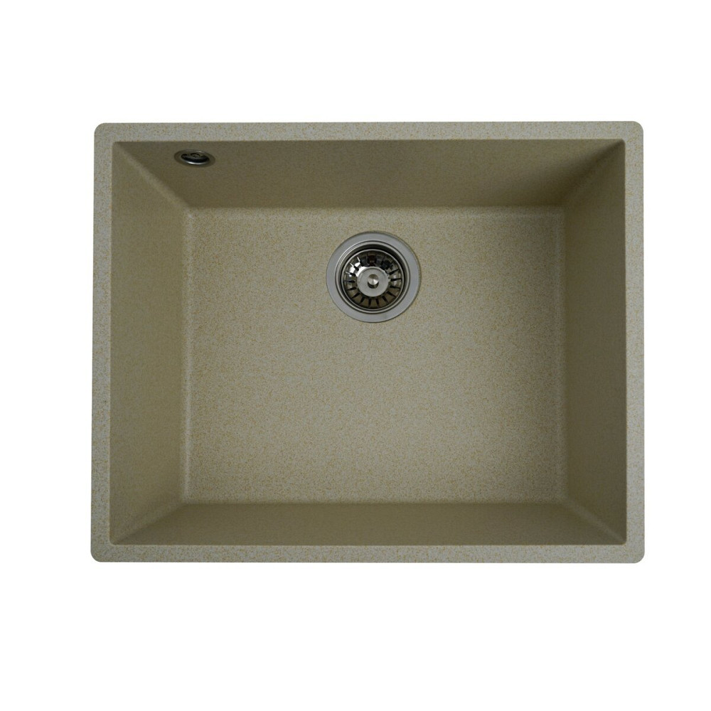 VALESO Гранітна мийка для кухні VALESO OASIS 5444 матова Пісок Київ - фото 1