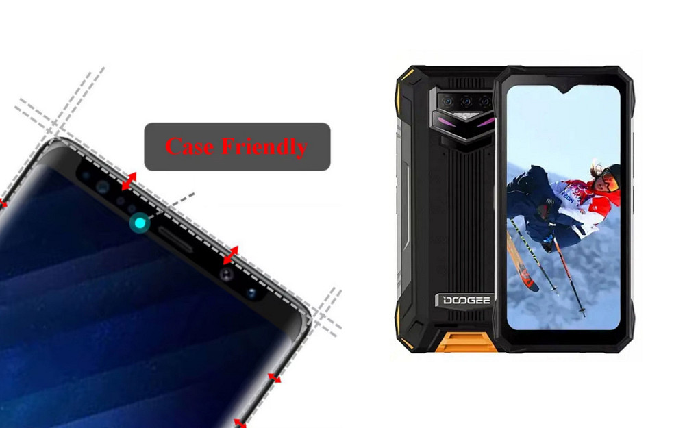 Захисне скло HyperGlass Pro для Doogee S89, S89 Pro – максимальна чутливість та захист Київ - фото 4