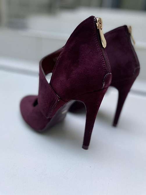 Vices Туфлі жіночі VICES бордові еко-замша 35р. 36р. 37р. висота каблука 10см (1130-42) Коломия - фото 8