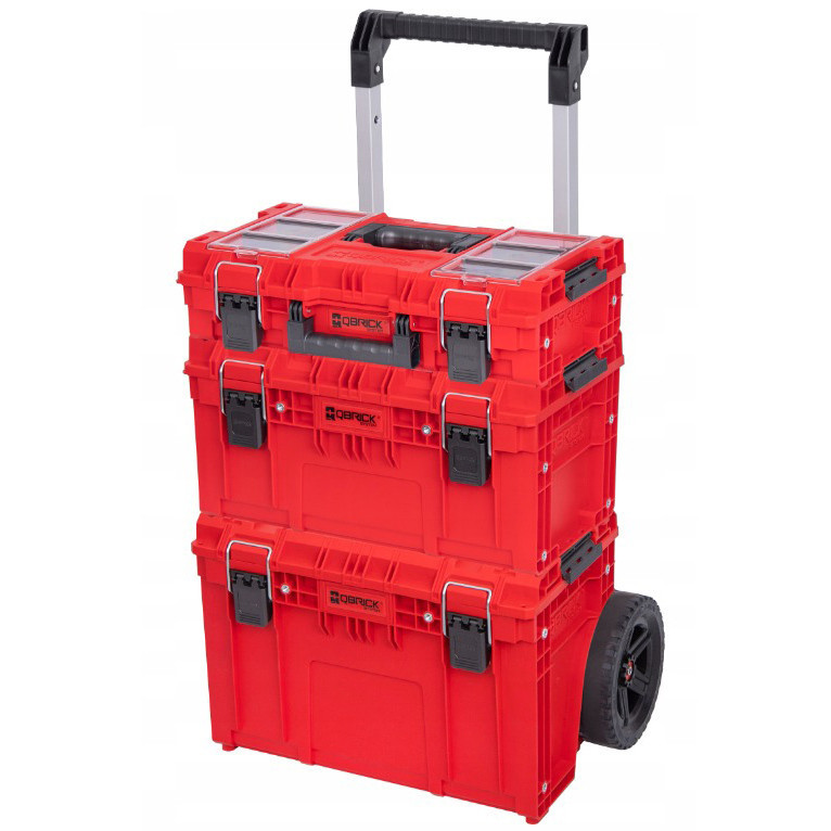Набор ящиков для инструментов Qbrick System PRIME SET 1 RED Ultra HD (5901238257974) Киев - изображение 1