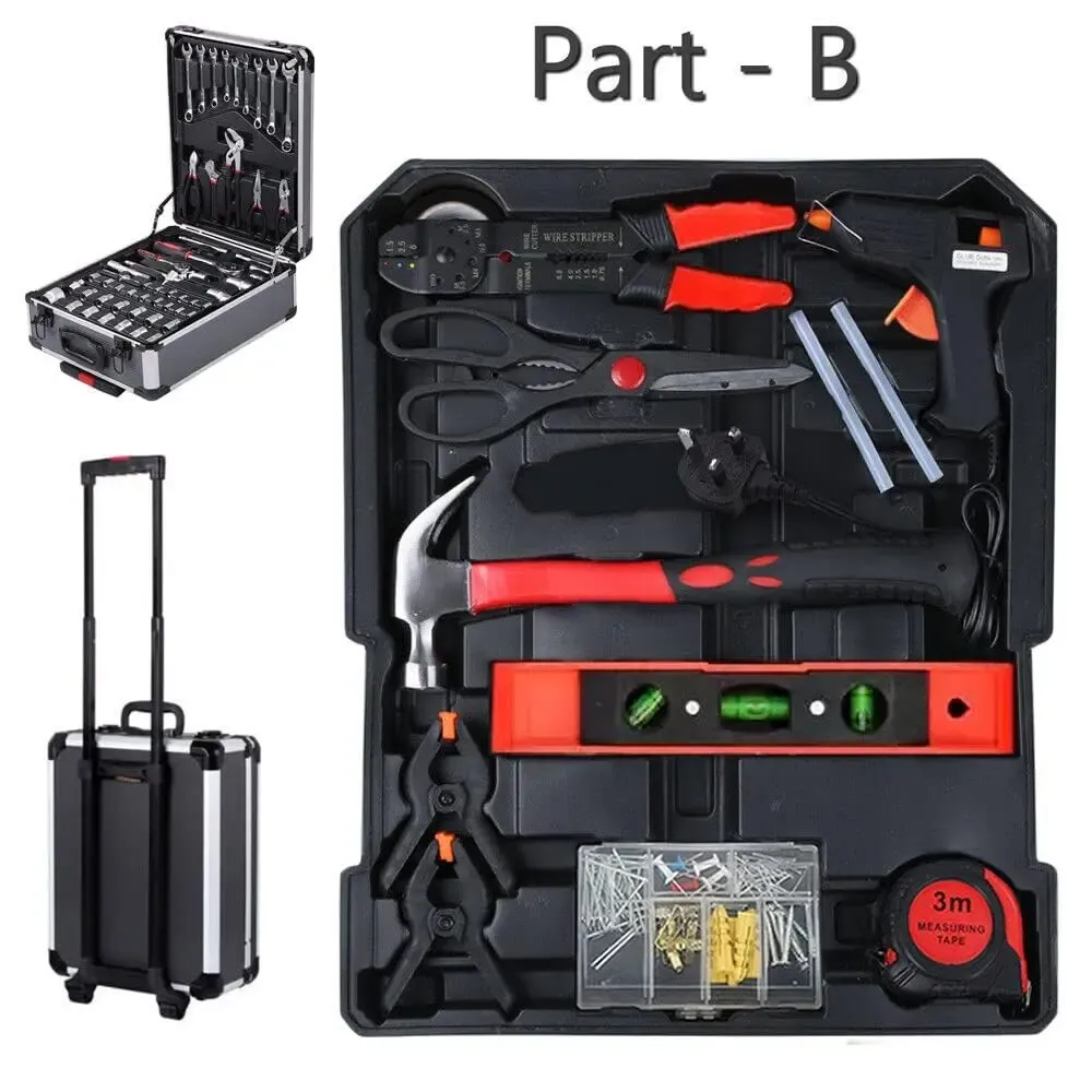 Профессиональный набор инструментов в чемодане 408 предметов Коломия - фото 4