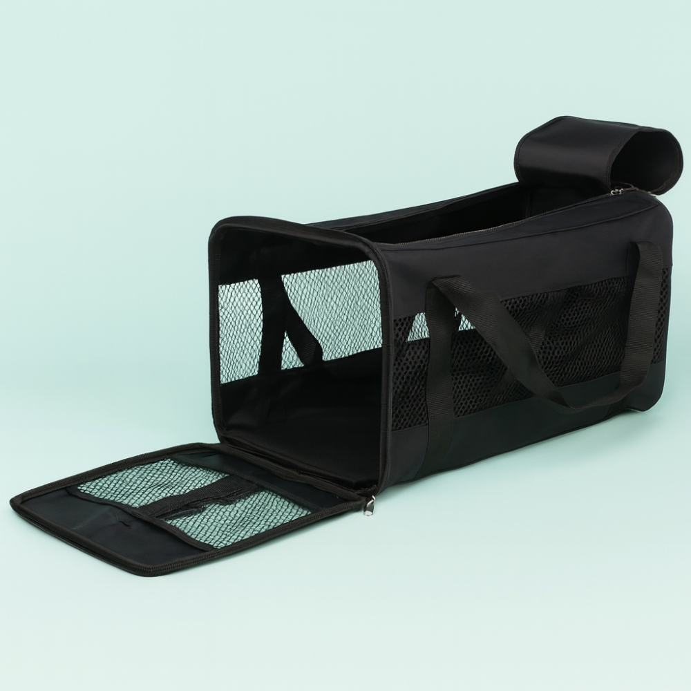 Сумка-переноска Trixie Раян для собак 30 х 30 х 54 см чорна Київ - фото 2