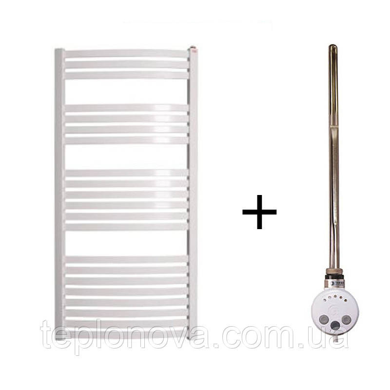 Електрична Рушникосушка Плоска Біла 1210х500 Terma Dorota Чернівці - фото 2