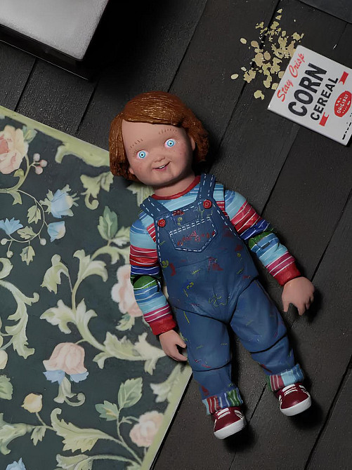 NECA Лялька Чакі. Фігурка із фільму Чакі. Іграшка Chucky. Чаки із змінними аксесуарами 10 см Київ - фото 6