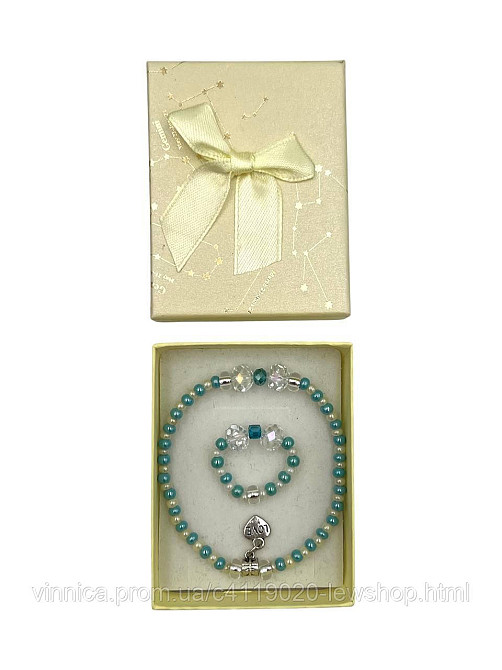 Браслети та кільця ручної роботи для дівчат та жінок Набори у коробках Чернівці - фото 6