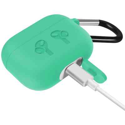 Чехол BeCover Silicon Protection для Apple AirPods Pro Green (704498) Винница