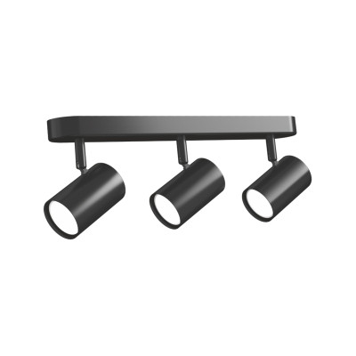 Світильник Videx під лампу 3xGU10 накладний поворотний (VL-SPF05B-WFB) Вінниця - фото 1