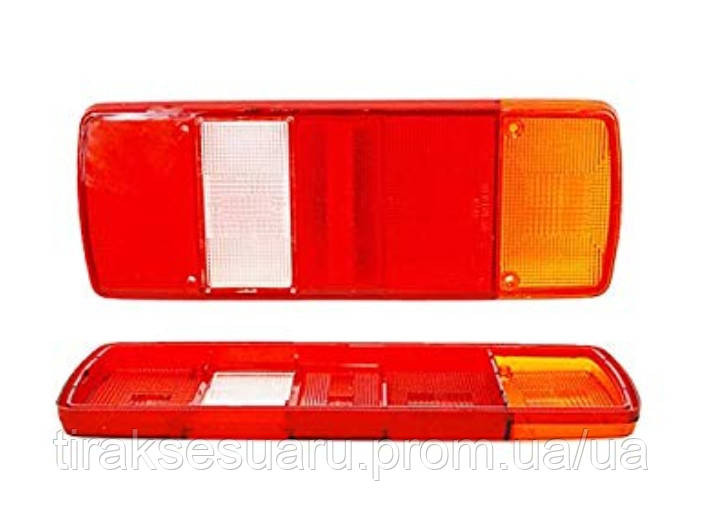 Стекло заднего фонаря UNIVERSAL 5-ти секц. лев-прав 345 x 136 (mm) Луцк - изображение 1