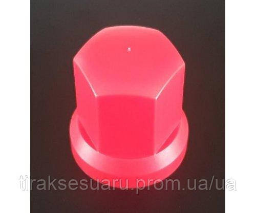 Ковпачок на гайку колеса 33 червоний  Ковпачок на гайку 33 Ковпачок на 33 гайку Луцьк - фото 1